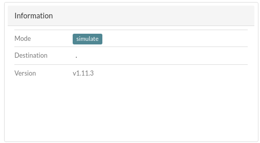 Hoverfly version 1.11.3 shown on the dashboard